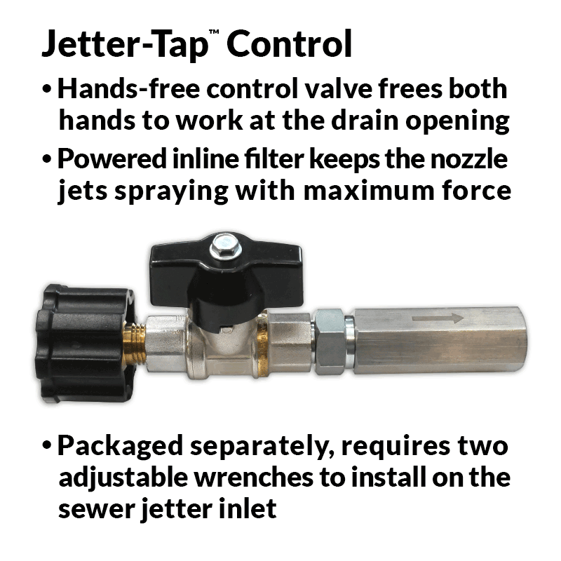 Jetter-Tap Control