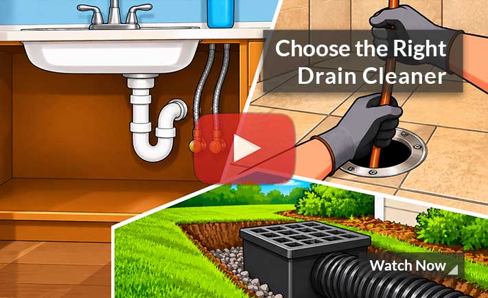Choose the Right Drain Cleaner Video