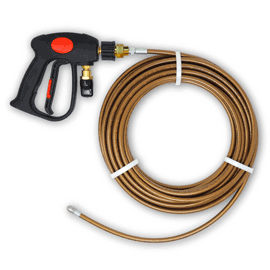 50 Ft Drain Cleaner For 1.2 GPM Electric Pressure Washers ...